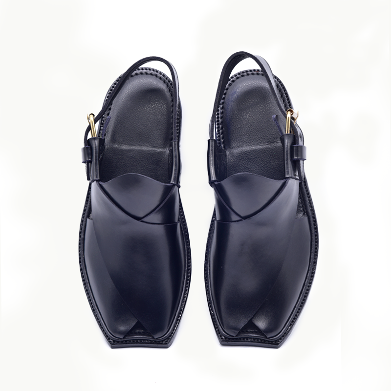 PESHAWARI CHAPPAL BLACK CULT