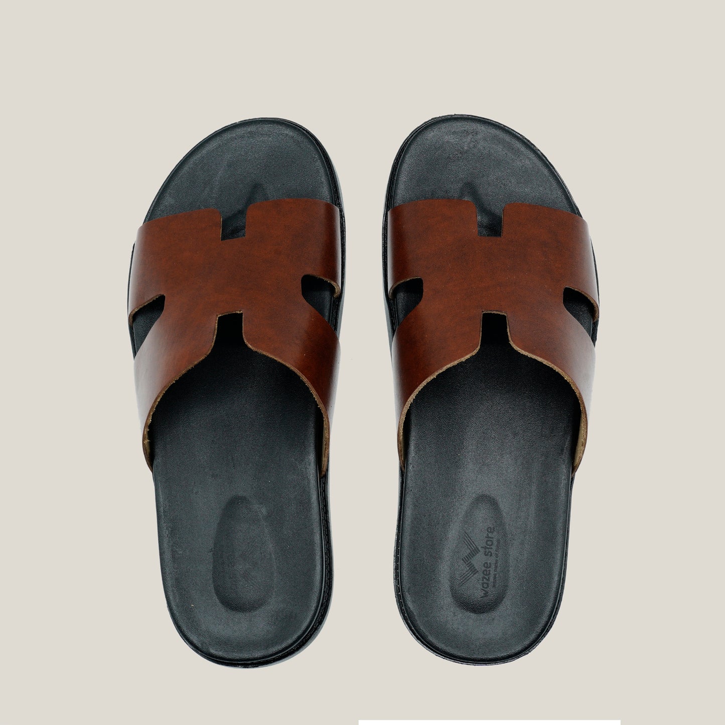 2WH Handmade Leather Slipper