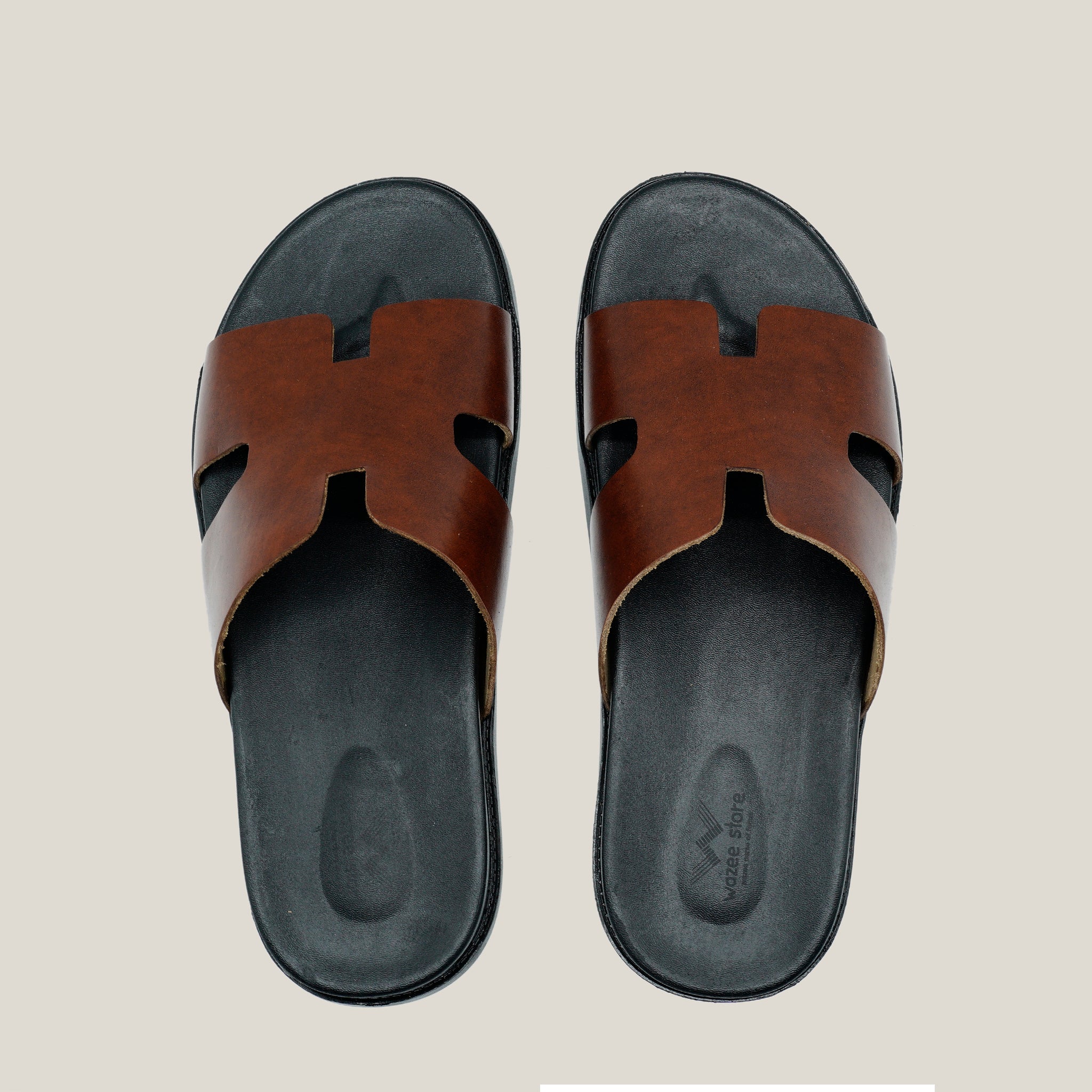 2WH Handmade Leather Slipper