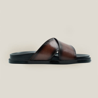 Handmade Leather Slipper 0025