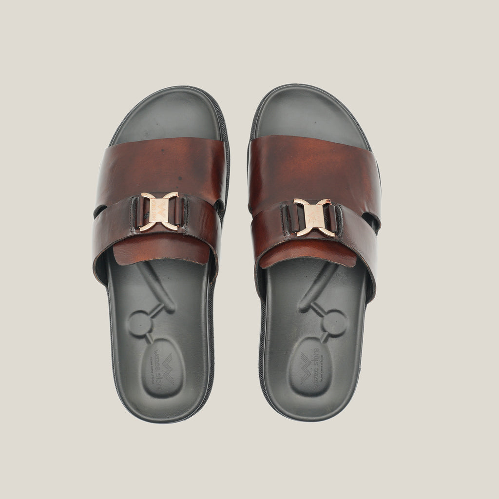 Handmade Leather Slipper 0125