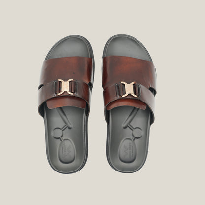 Handmade Leather Slipper 0125